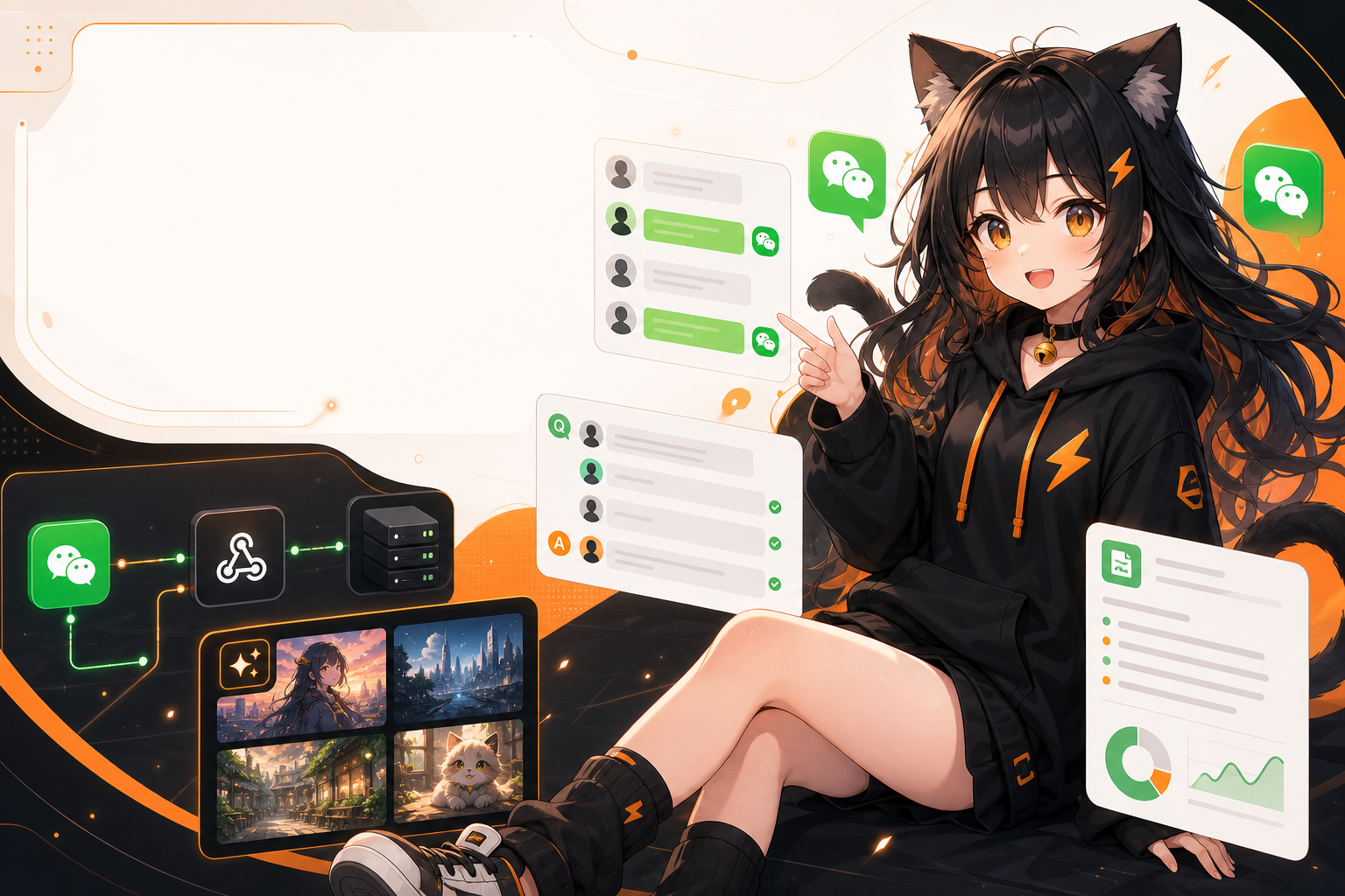 Building a WeChat Group AI Assistant: Q&A, Summaries, and Image Generation