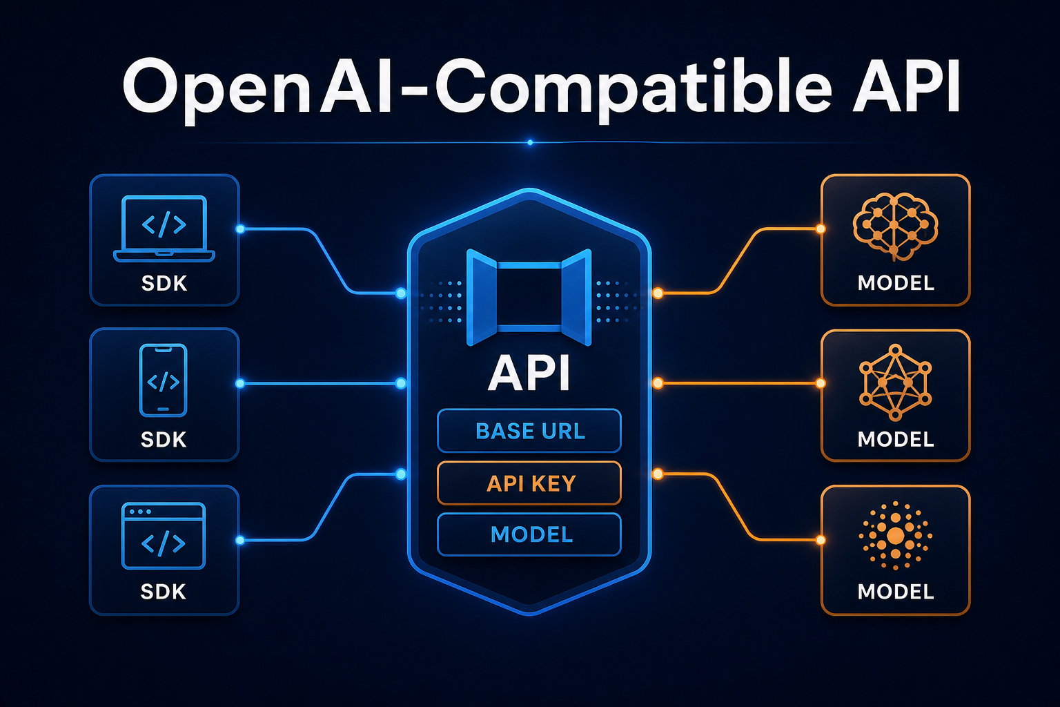 什么是 OpenAI 兼容 API?Base URL、API Key 和模型名一次讲清楚