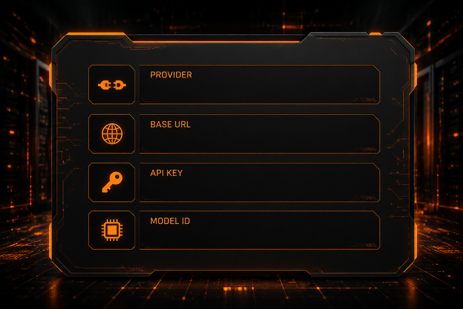 Provider, Base URL, API key, and model ID fields for a Roo Code custom API
