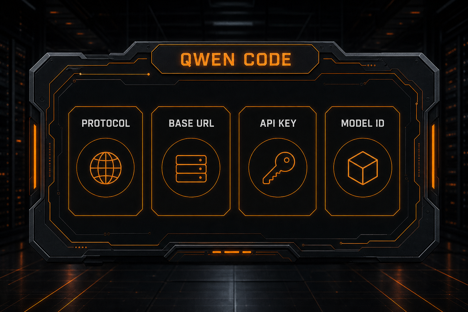 Qwen Code 中协议、Base URL、API Key 与模型 ID 的配置关系